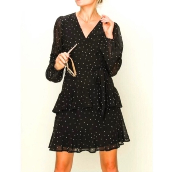 HYFVE Dresses & Skirts - NWT HYFVE black and white polka dot dress! Size M